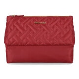 Stella & Max Cosmetiquera de 3 Secciones Rojo Púrpura