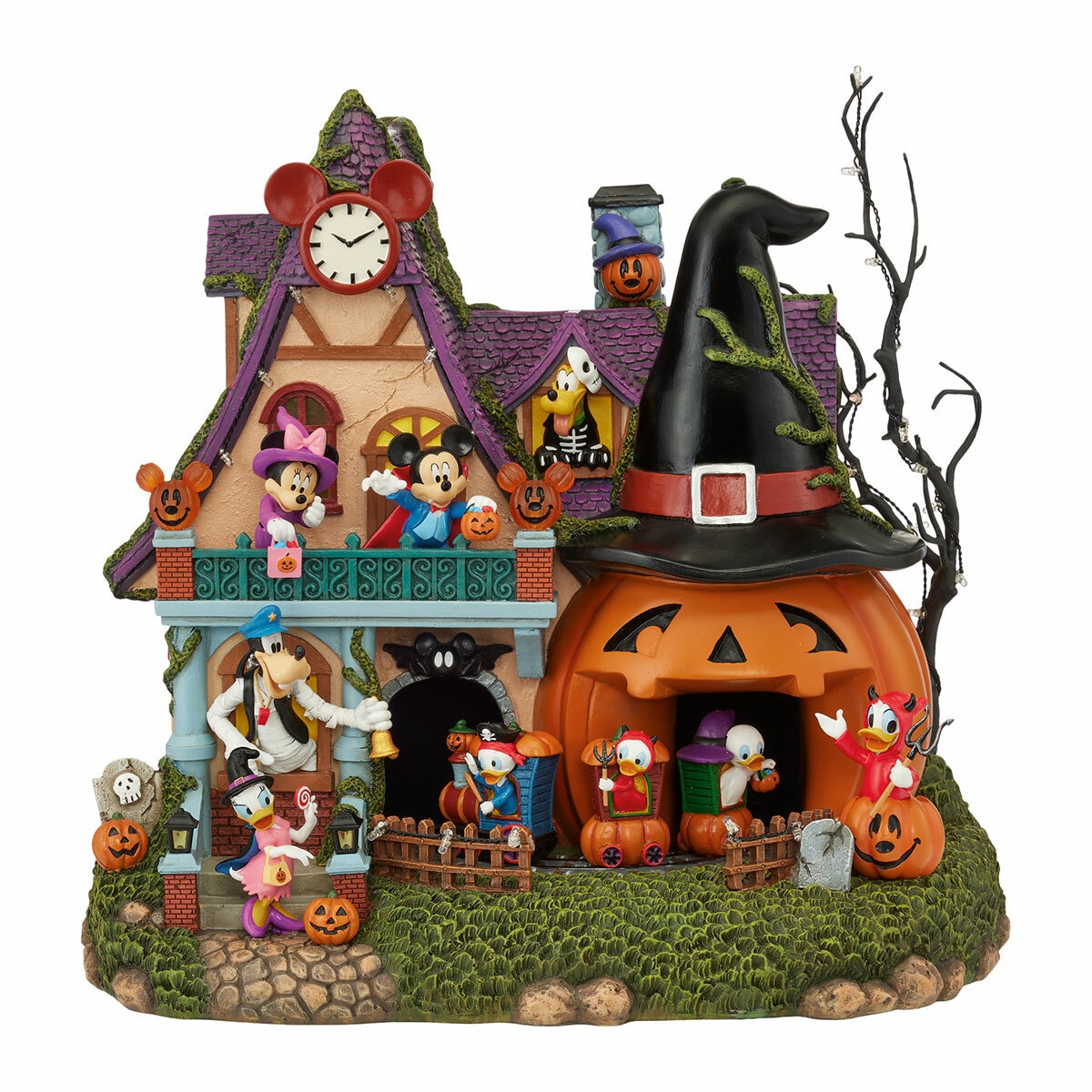 Disney Casa Animada de Halloween con Luces y Música Disney Casa Animada de Halloween con Luces y Música
