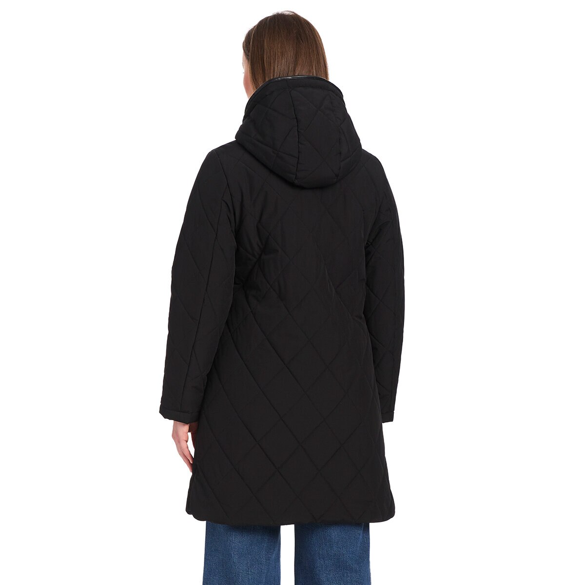 Vince Camuto Chamarra para Dama Negro Extra Grande