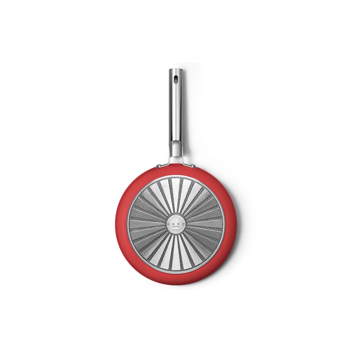 Smeg Sartén de 28cm rojo