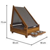 Skanor Cama para Mascotas Estilo Tipi Tamaño Chico Skanor Cama para Mascotas Estilo Tipi Tamaño Chico