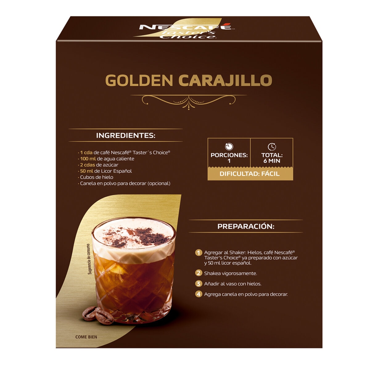 Taster´s Choice Café Soluble Aroma Chocolate Oscuro 250 g