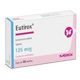 Eutirox 125 mcg Oral 50 Tabletas