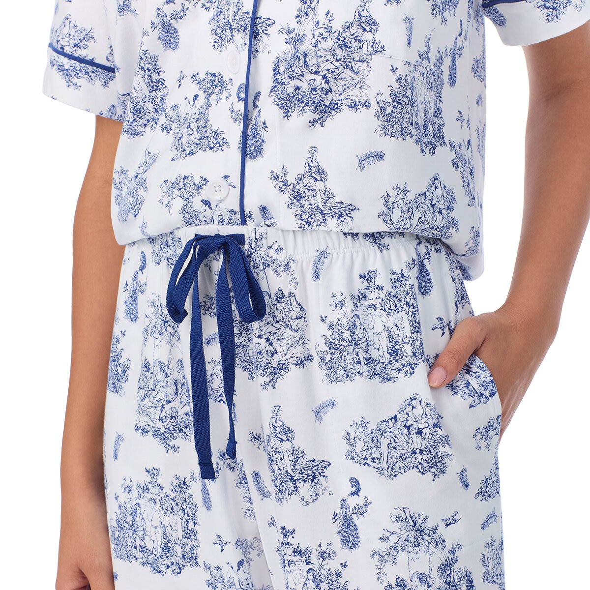 Bedhead Pijama para Dama Blanco Chica