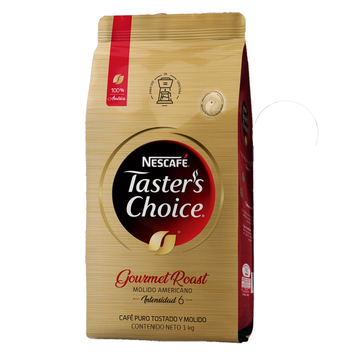 Taster's Choice Café Café Tostado y Molido 1 Kg