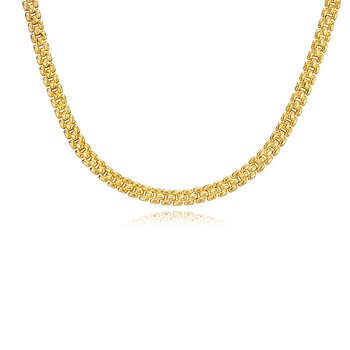 Cadena para Dama, 45.72cm, Oro Amarillo de 14K