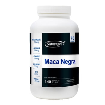 Naturagel Maca Negra 140 Cápsulas