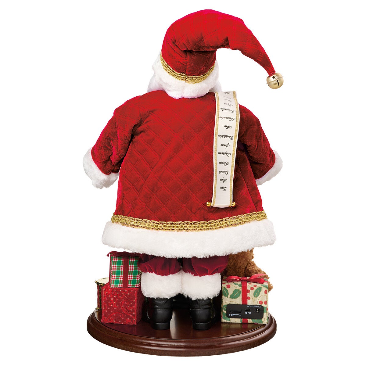 Santa y Libro de Historias con Luces y Música Santa y Libro de Historias con Luces y Música