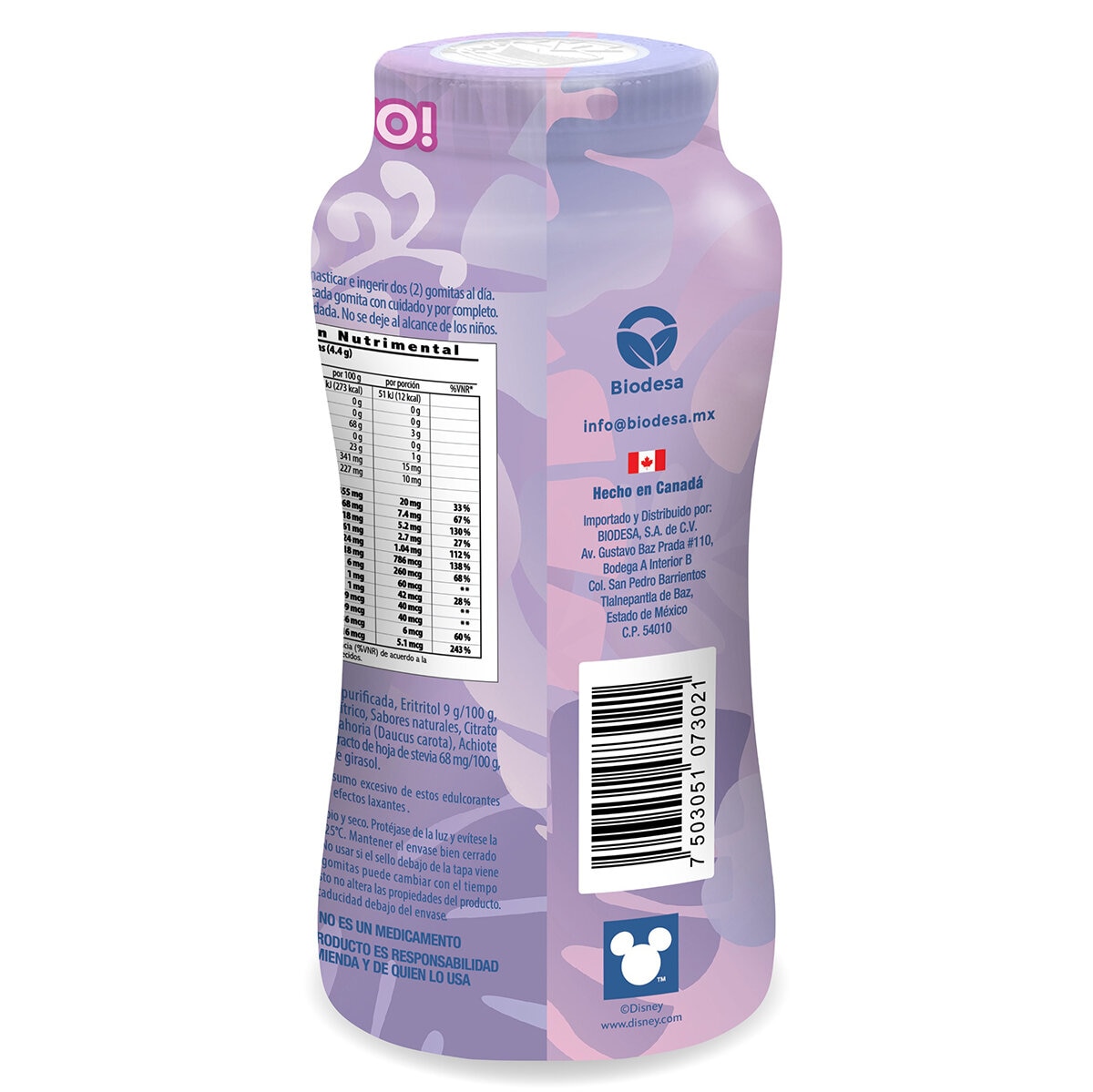 Stitch Kids Multivitaminas 120 Gomitas