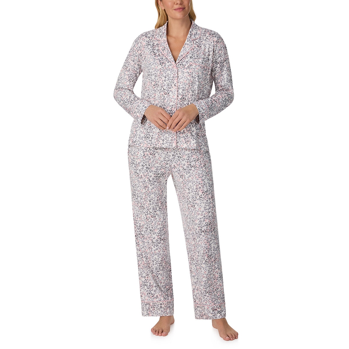 DKNY Pijama para Dama Blanco Grande