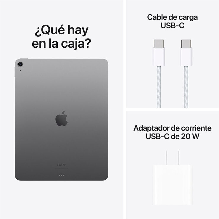Apple iPad Air 13" Wi-Fi 512GB Gris Espacial Apple iPad Air 13" Wi-Fi 512GB Gris Espacial