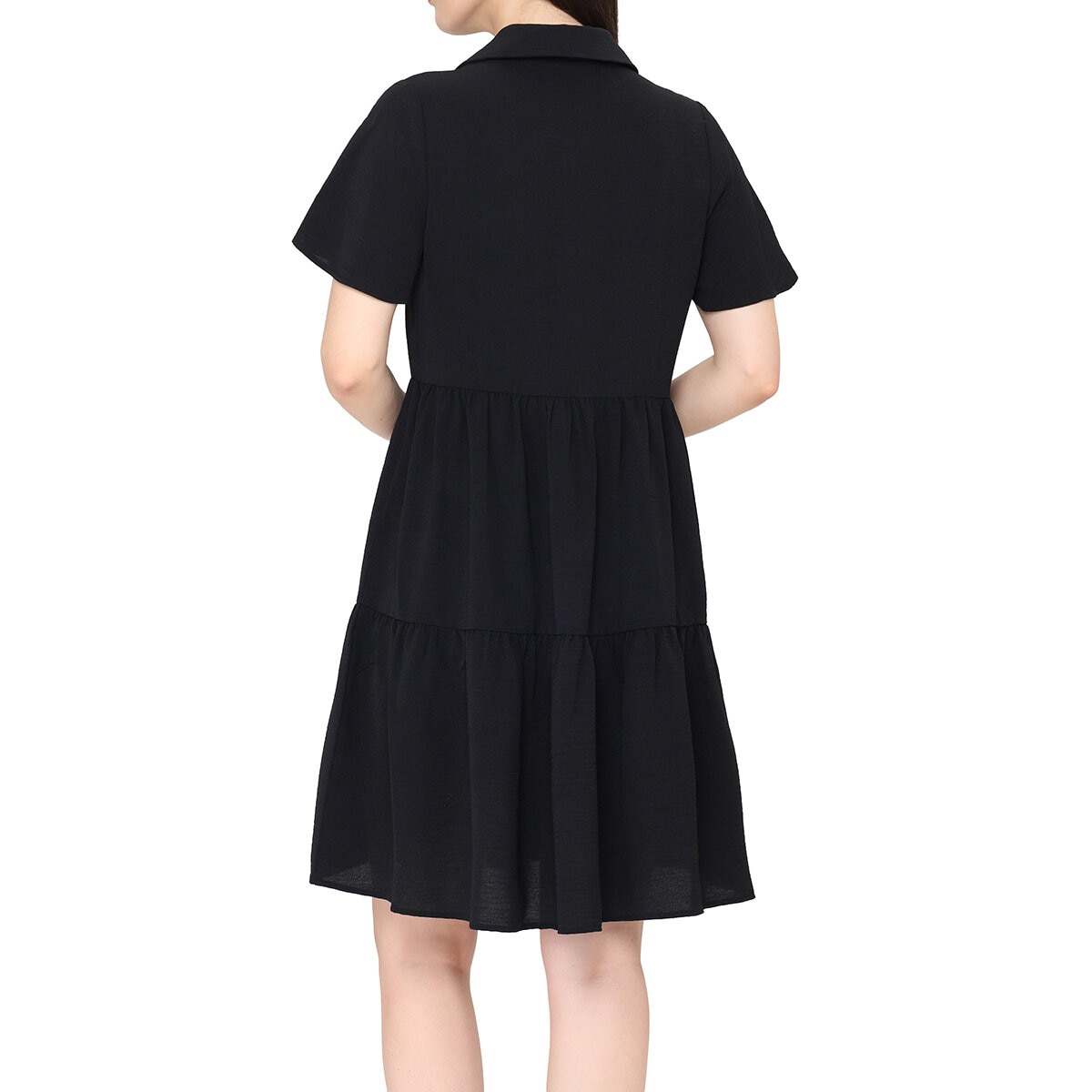 Tahari Vestido para Dama Negro Mediana