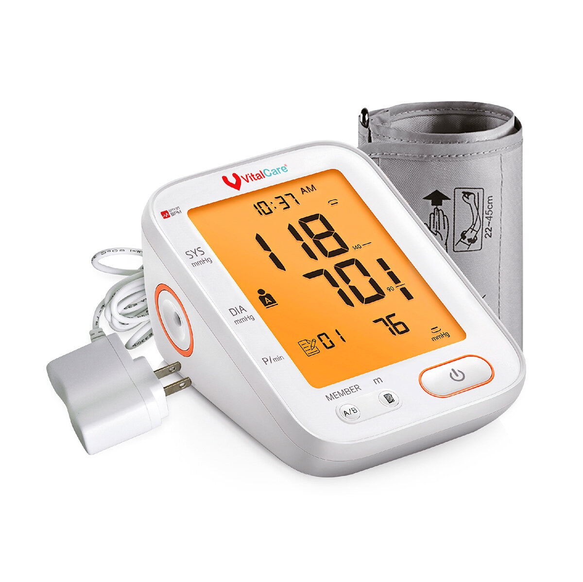 VitalCare Baumanómetro Electrónico de Presión Sanguínea YE680A