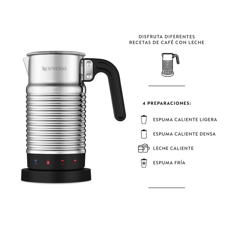 Nespresso, Aeroccino 4 Espumador de Leche