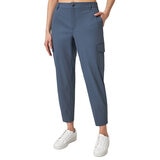 Modern Ambition Pantalones tipo Jogger para Dama Azul 10