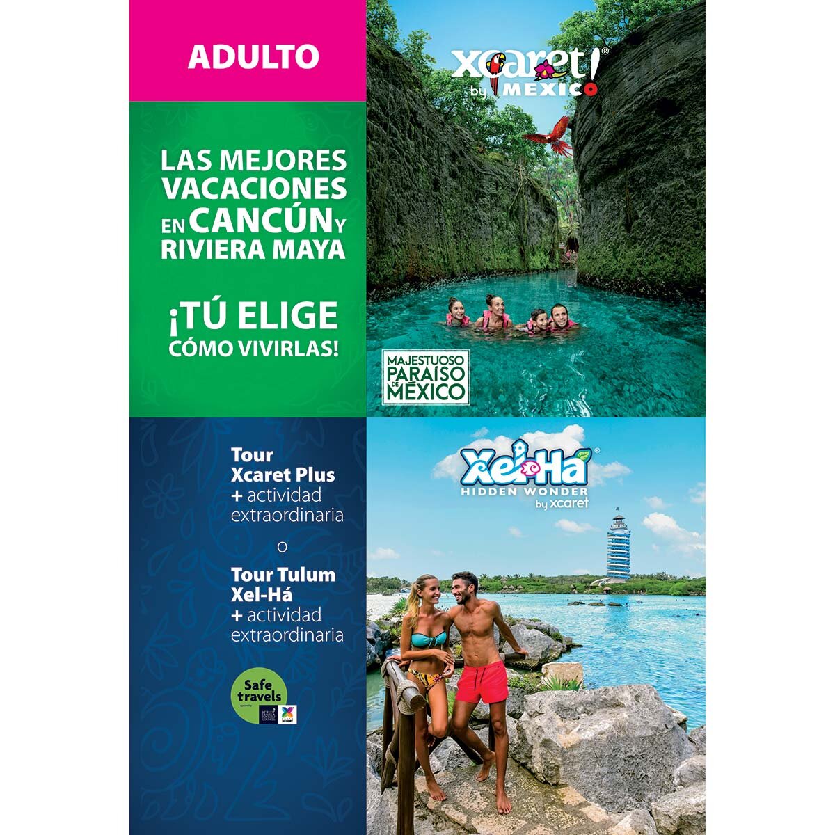 precios tour a xcaret