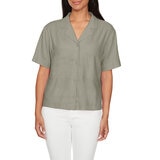 Buffalo David Bitton Blusa para Dama Verde Grande