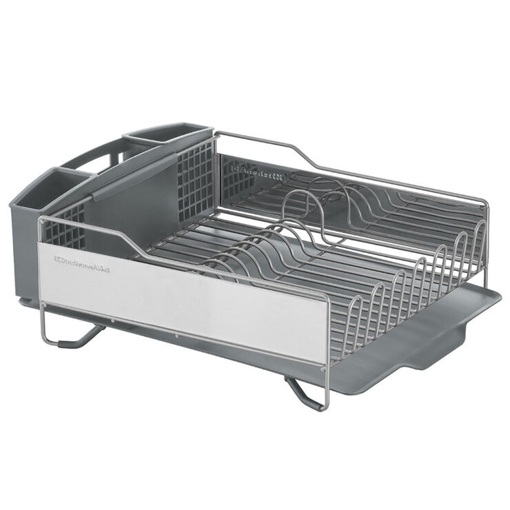 KitchenAid Escurridor de Platos de Acero Inoxidable Grande KitchenAid Escurridor de Platos de Acero Inoxidable Grande