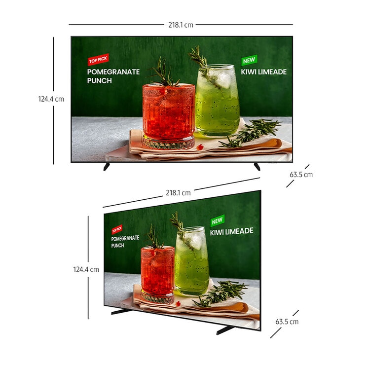 Samsung Pantalla 98" UHD 4K Smart TV