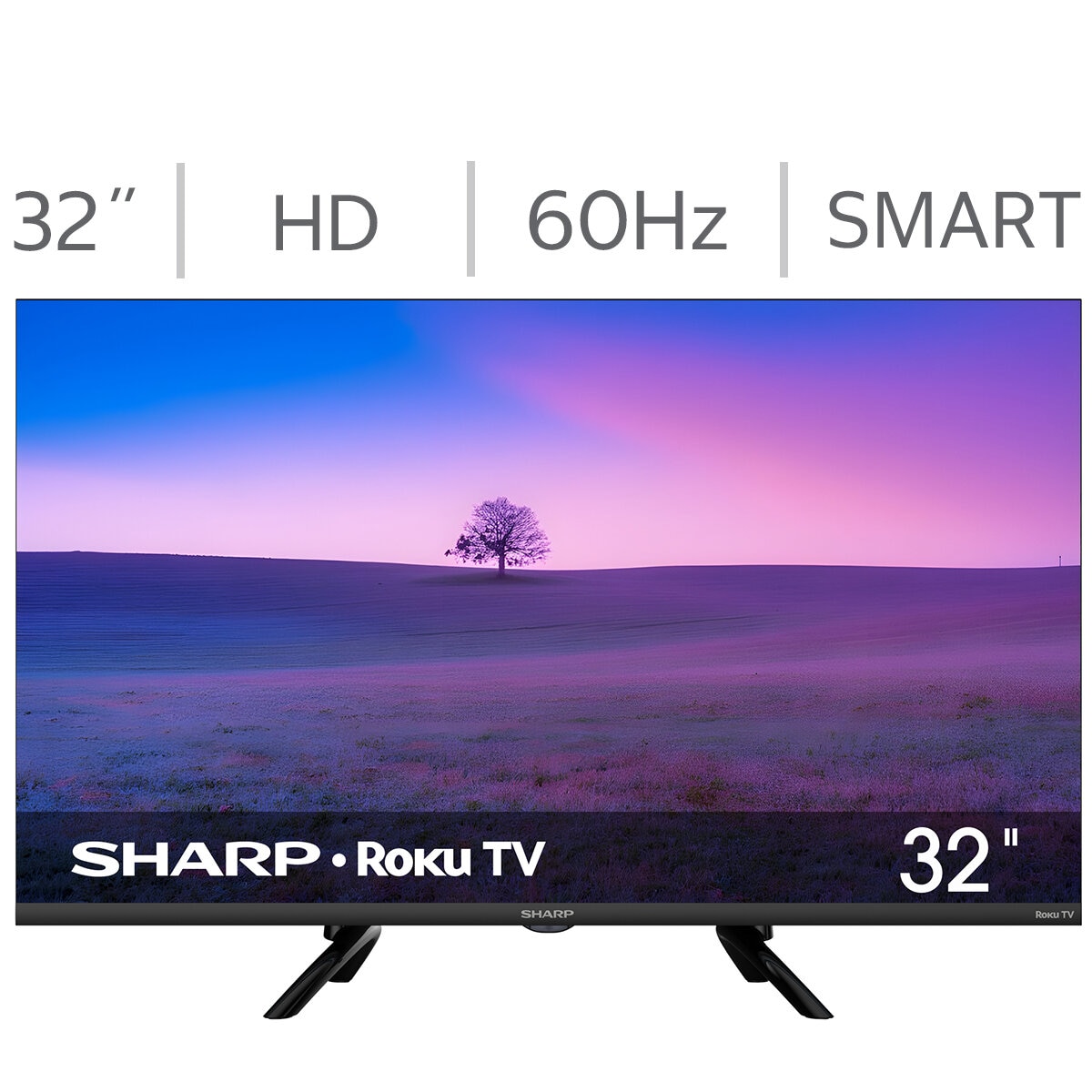 Sharp Pantalla 32" HD Roku TV