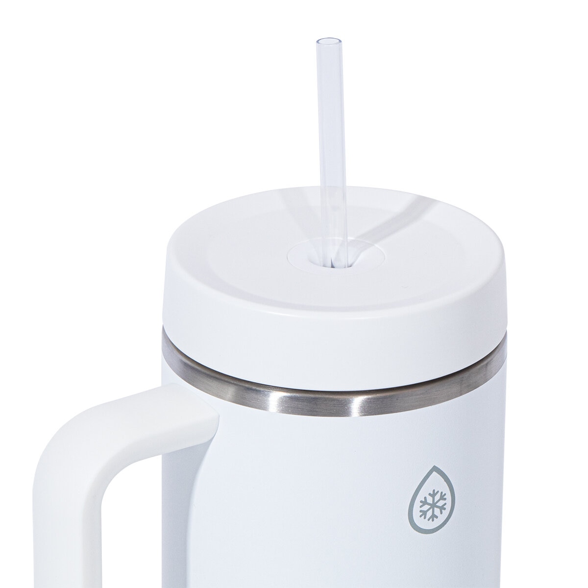 ThermoFlask ThermoTumbler con Aislamiento al Vacío de 1.2 L 2 piezas Blanco/Azul