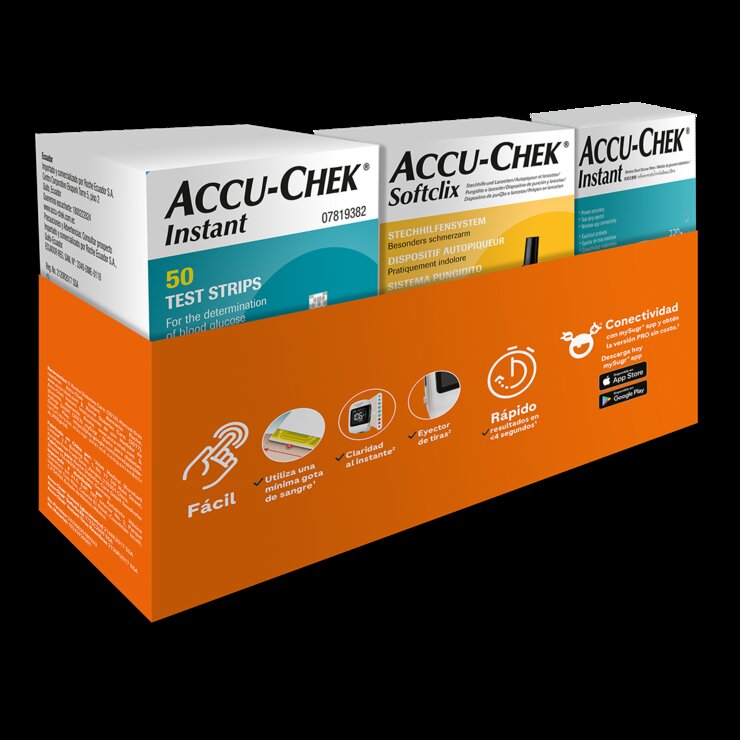 Accu-Chek Instant Kit MO + Softclix Kit + Instant 25