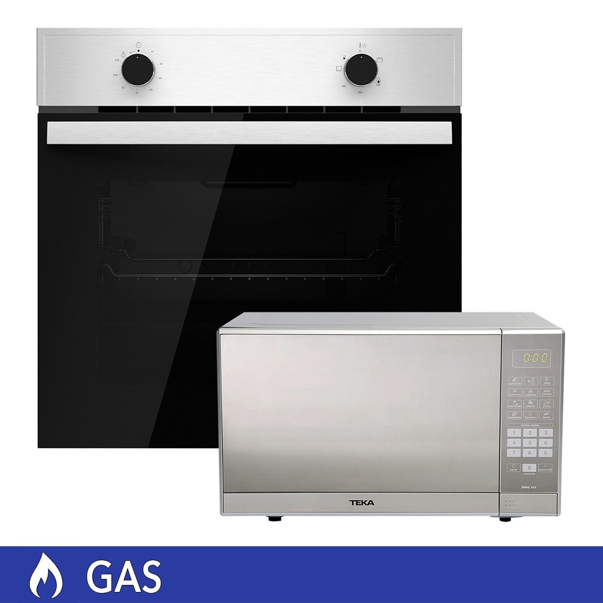 Teka Combo Horno de Gas + Microondas Teka Combo Horno de Gas + Microondas