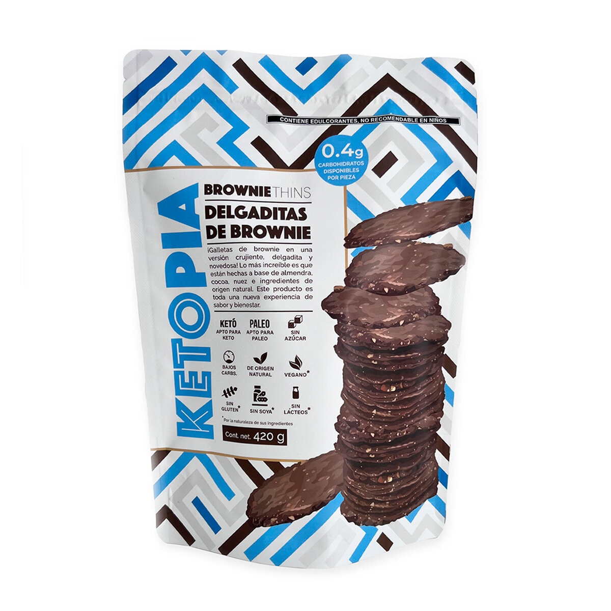 Ketopia Galletas de Brownie 420 g Costco México