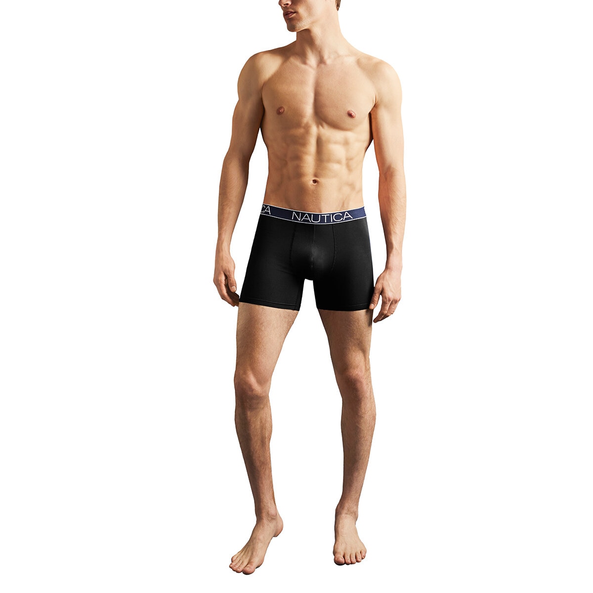 Nautica Boxer para Caballero 3 Piezas Negro Costco México
