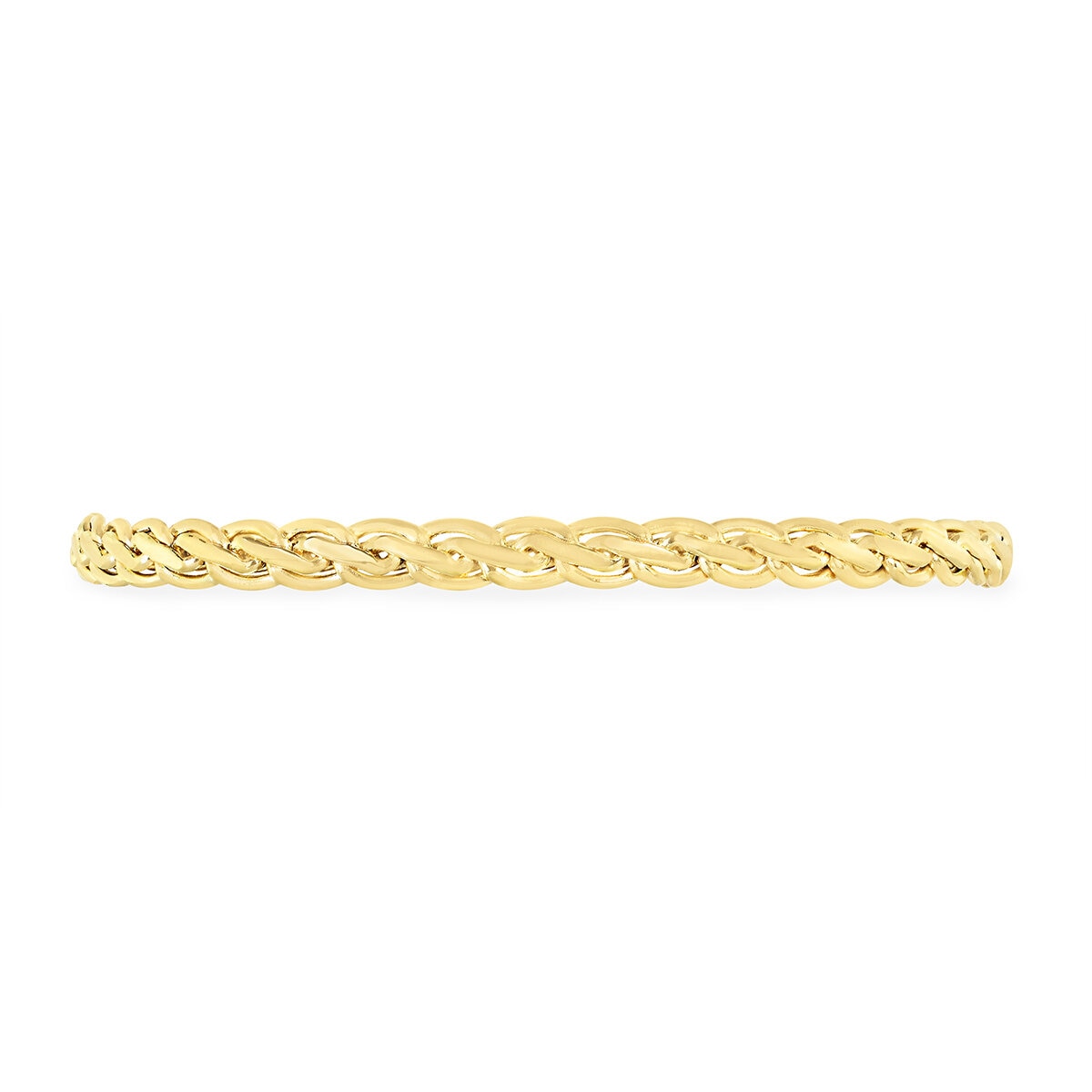 Pulsera de Eslabones de Fantasía, Oro Amarillo 14k Pulsera de Eslabones de Fantasía, Oro Amarillo 14k
