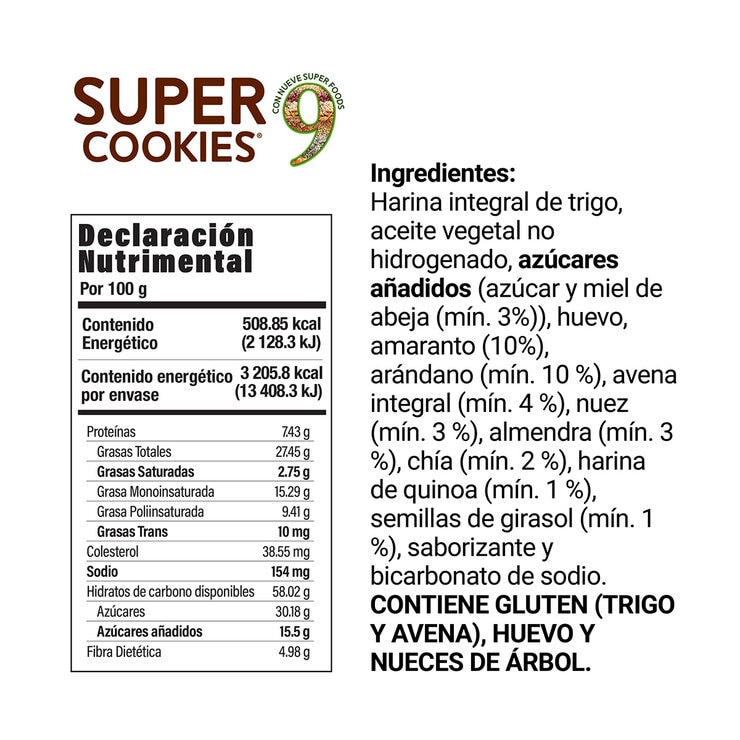 Taifelds Galletas de Trigo con Semillas y Nueces 630 g