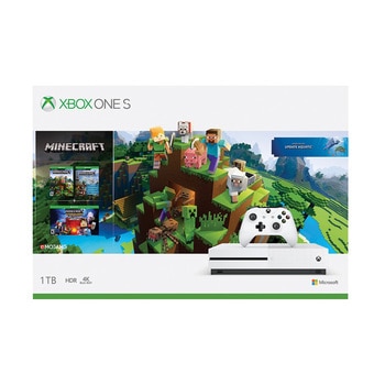 Xbox One S 1TB Consola + Minecraft Pack