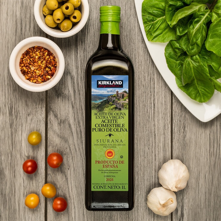 Kirkland Signature Aceite Siurana Arbequina 1 L