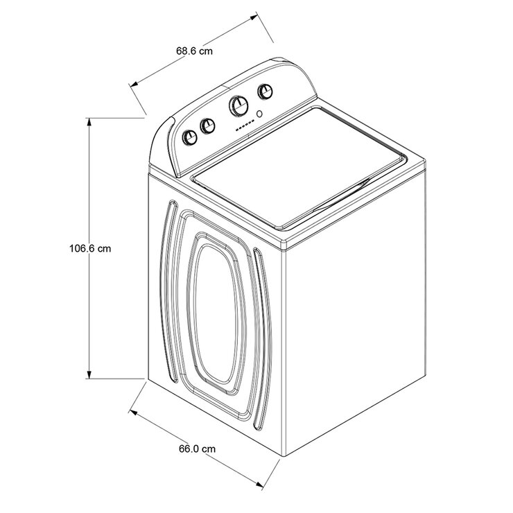 Whirlpool Lavadora 19Kg Top Load