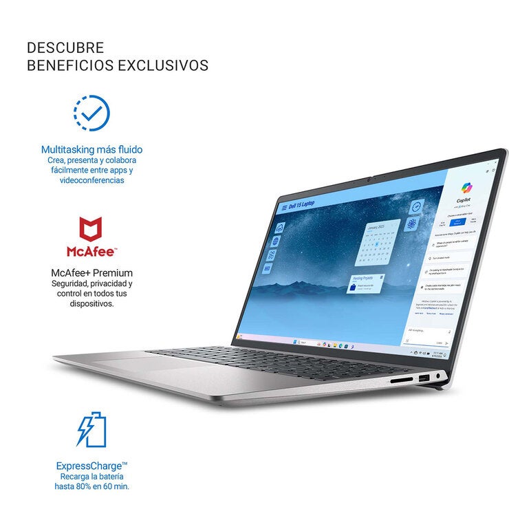 DELL Laptop 15 15.6" Full HD Intel Core i7-1355U 16GB 512SSD