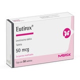 Eutirox 50mcg 50 Tabletas