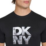 DKNY Playera para Caballero Negro Extra Grande