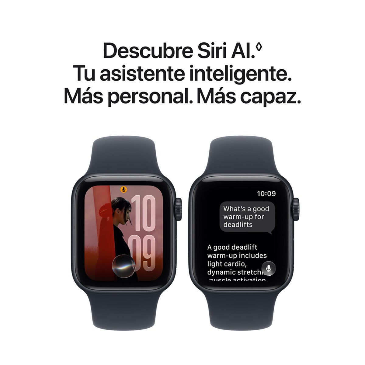 Apple Watch SE 3 (GPS) 40mm Aluminio Medianoche + Correa Deportiva Azul Profundo - Talla S/M Apple Watch SE 3 (GPS) 40mm Aluminio Medianoche + Correa Deportiva Azul Profundo - Talla S/M