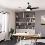 Hunter, Ventilador 52" Avia Negro Mate