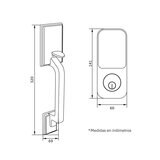 Cerradura YDD120 con Gatillo New York Cerradura YDD120 con Gatillo New York