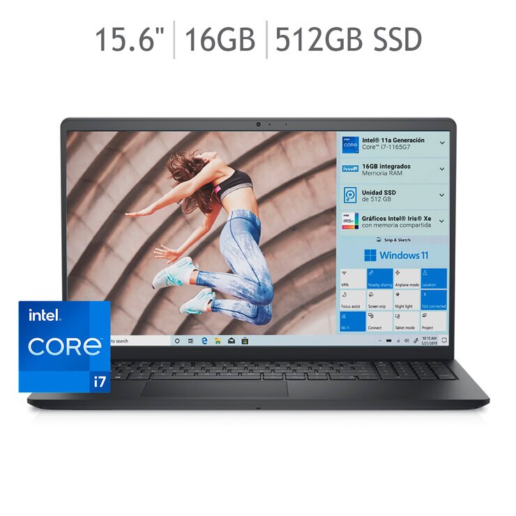 Dell Inspiron 3511 Laptop 15.6" Full HD Intel Core i7 16GB 512GB SSD