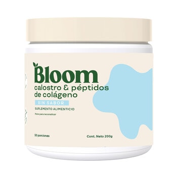 Bloom Calostro & Péptidos De Colágeno Sin Sabor 50 Porciones