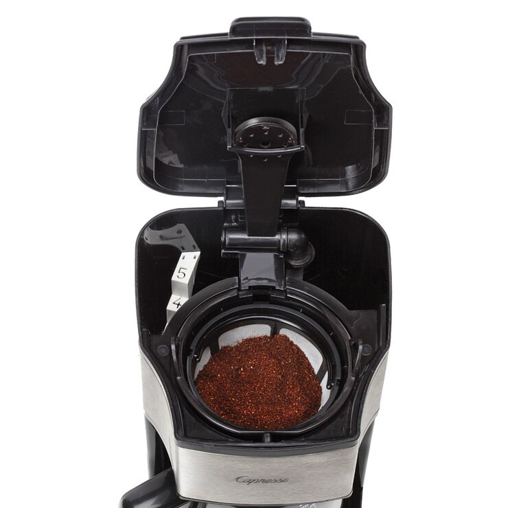 Máquina De Café, Máquina De Café De Filtro, Cafetera Con Capacidad De 1,8 L Que Produce Hasta 18 Tazas, Temporizador Programable De 24 Horas Con Pantalla LCD, 900 W, Negro, Para Cafetera, , large