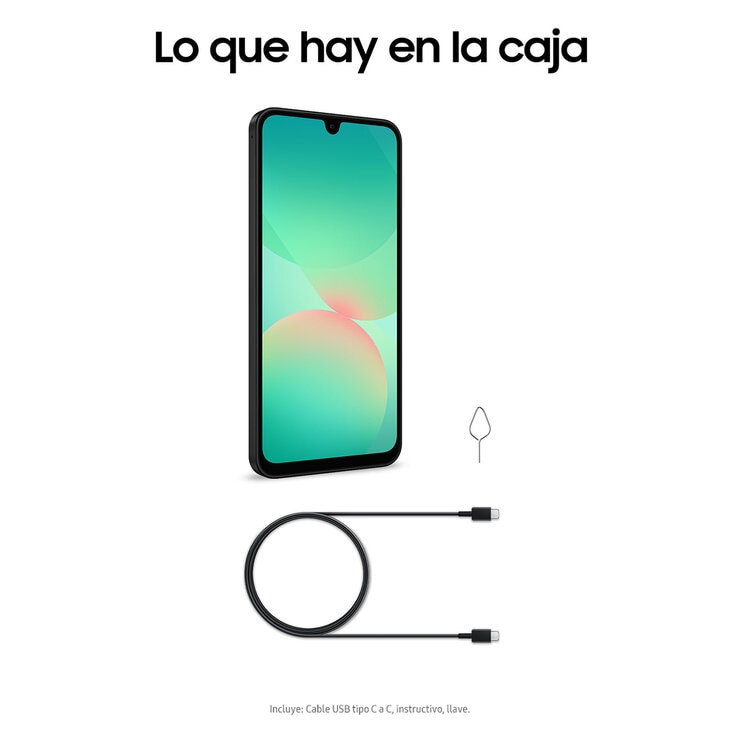 Samsung Galaxy A26 128GB Negro