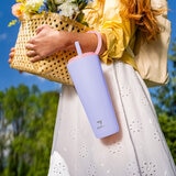 Reduce-Halo 2 Vasos Aislados al Vacío 946 mL, Morado/Azul