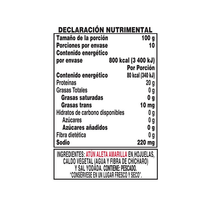 Dolores Atún en Agua 10 pzas de 140 g