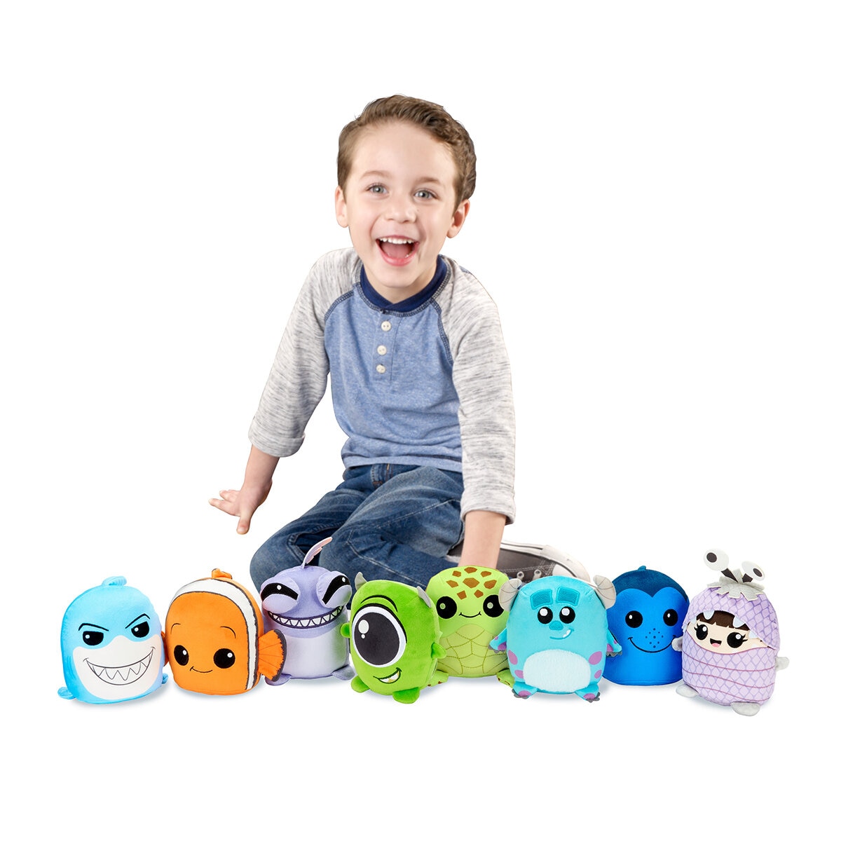 Disney Cuutopia Set de 8 Peluches 13 cm Pixar