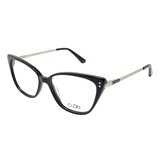 Cloe CLE.61396.0BLK.55 Armazón Oftálmico + Clip Solar Polarizado