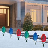 Juego de 6 Luces Decorativas de Camino con Efecto Espejo Infinito Juego de 6 Luces Decorativas de Camino con Efecto Espejo Infinito