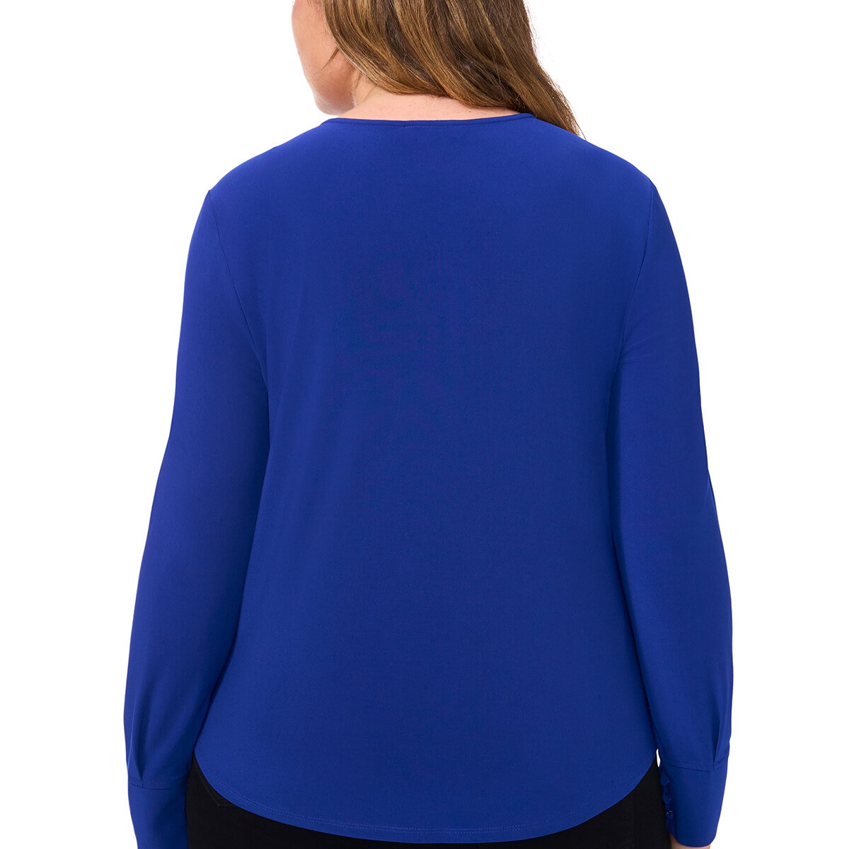 Vince Camuto Blusa para Dama Azul Extra Chica